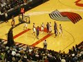 Blazer Rudy Fernandez AMAZING Pass Through Legs to LaMarcus Aldridge