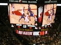 Blazer Rudy Fernandez AMAZING Pass Through Legs to LaMarcus Aldridge