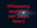 listen to the rain liryc