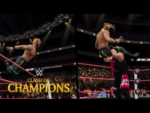 WWE 2K16 Clash Of Champions 2016 Seth Rollins vs Kevin Owens | Prediction Highlights