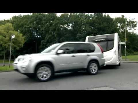 how to hitch up a caravan to a car