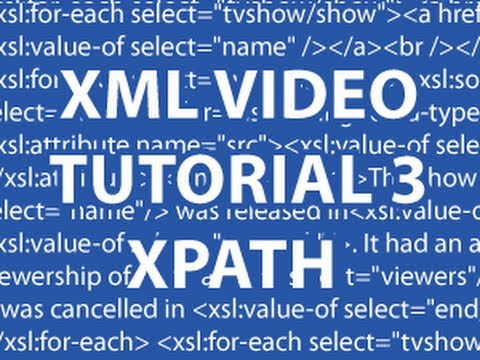 XSL Video Tutorial - Get Everything: http://goo.gl/tLWzp This is a massive tutorial! It could be called a xpath tutorial / xml Template tutorial / XSL Video Tutorial. I cover all...