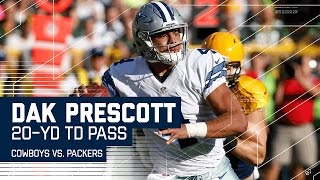 Dak Prescott Hits Williams for Huge Gain & Throws TD on Next Play! | Cowboys vs. Packers | NFL by NFL