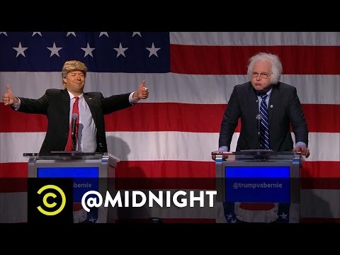 The Trump vs. Bernie Debate Satirical Debate Is So Damn Perfect