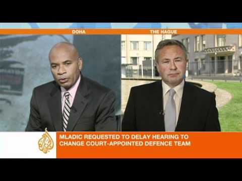 Andrew Simmon's update from Mladic trial, The Hague