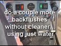 Cleaning the Pasquini Livia 90 (Backflushing) Cleaning the Pasquini Livia 90 (Backflushing)