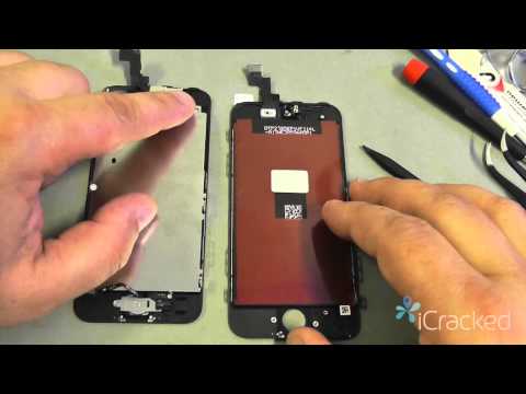 replacement - http://www.iCracked.com - iCracked, the world's best iPhone, iPod, and iPad repair & buyback company, shows you how to repair your iPhone 5s with their Offic...