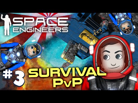 mega - Welcome to our Space Engineers Survival PVP multiplayer battle, Red One is shaping up as a mighty destroyer! Meanwhile Duncan's team get to grips with tricky conveyors on their fighters. Get...