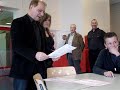 Uitreiking Goethe certificaten