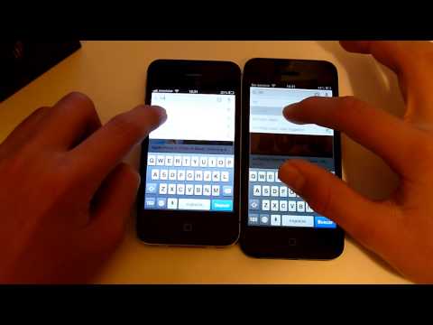 iphone 4S - Aqui os dejo la comparativa del iphone 5 y el iphone 4s. LIKE FAV SUBSCRIVIROS!