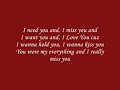 aviation   you were my everything  with lyric 