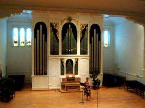Meg on English horn, Persechetti ...