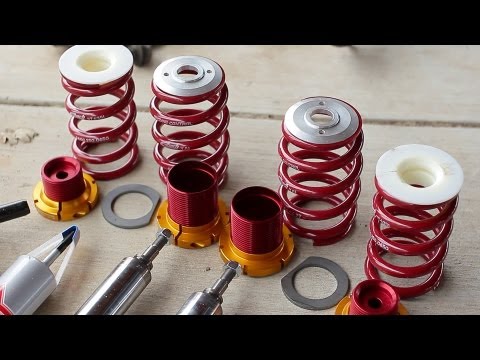 how to adjust jom coilovers