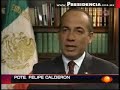 El Presidente Calderón con López Dóriga - Parte dos El Presidente Calderón con López Dóriga - Parte dos