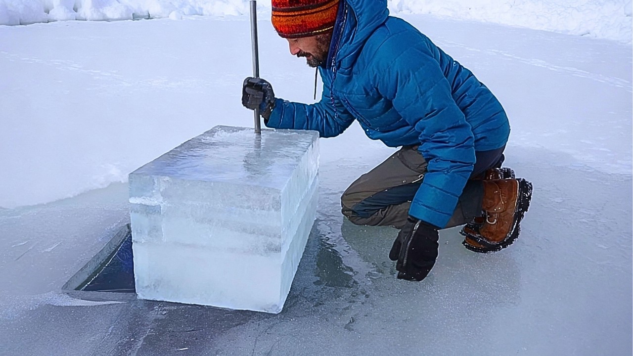 Man Builds Incredible Two-Story IGLOO at -47°F | Start to Finish by @YOGOMANinAK