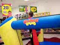justin jumpin at kaybee toys in haverhill MA
