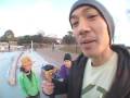 2009.1.11 Kyoryu skatepark session with Sakata bros
