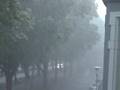 Severe Thunderstorm hits German Town