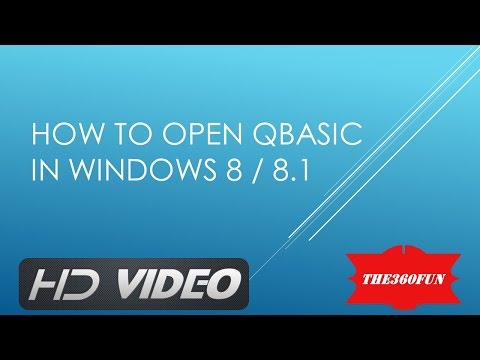 how to open qbasic