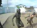 Ecuador Mud Bath Fighting