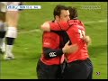 Iain Dowling try against Sale