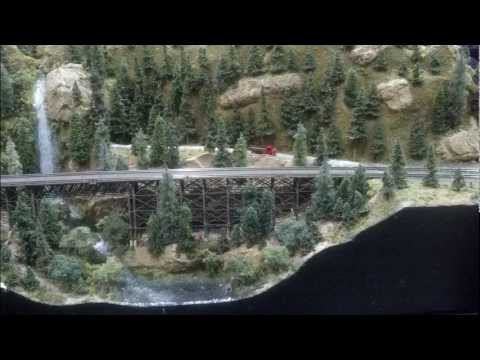 z scale model train layout - A short video and pictures of a Z scale modular layout. I model in HO, and this just blew my mind. Incredible modeling of structures and scenery considering ...