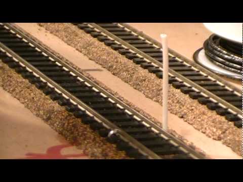 how to fasten ho track