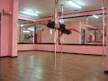 Artistic Advanced Pole dance moves