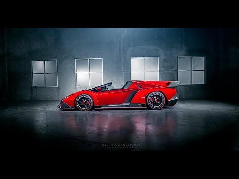 Lamborghini Veneno Roadster Photoshoot