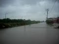 Huracan Dolly-Ave Cantinflas inundada-Matamoros