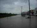 Huracan Dolly-Ave Cantinflas inundada-Matamoros