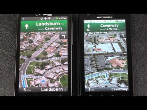 Verizon HTC Thunderbolt 4G vs AT&T Motorola Atrix 4G