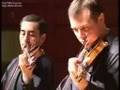 Bach Concerto for 2 Violins 3rd Mov, Kurdish Soloist Serwan Sereni & Peter McGuire/ كوردستان