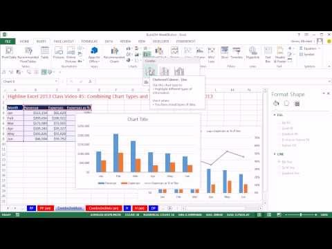 how to set axes in excel