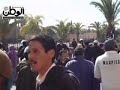 تيزنيت : التدخل الامنى فى حق المحتجيين امام مقر العمالة