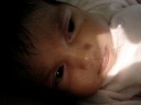 Meu bebê dormindo enqunto fico admirando feito bobo...