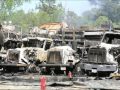 Major Fire at Chesapeake Drilling Site Video Slide Show