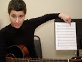 1 fundamental guitar skills: learn standard music notation