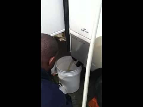 how to unclog travel trailer toilet