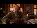 scene from get shorty(1995). starring dennis farina, gene hackman and jon gries.