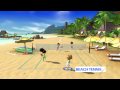 Du beach tennis sur la Wii
