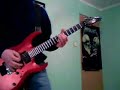 guitar riff cort x6 + merlin hellfire, mt2, ax3g
