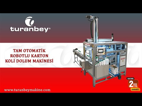 Fully Automatic Robot Carton Filling Line