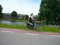 Amphitrite 4+ op de Spaarne Lenterace