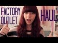 Factory Outlet Haul (Shopping Trip with Jess) - YouTube