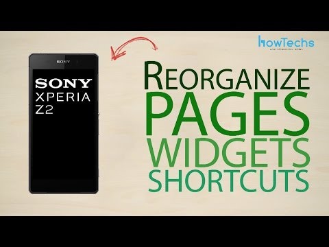 how to remove widgets from sony xperia u