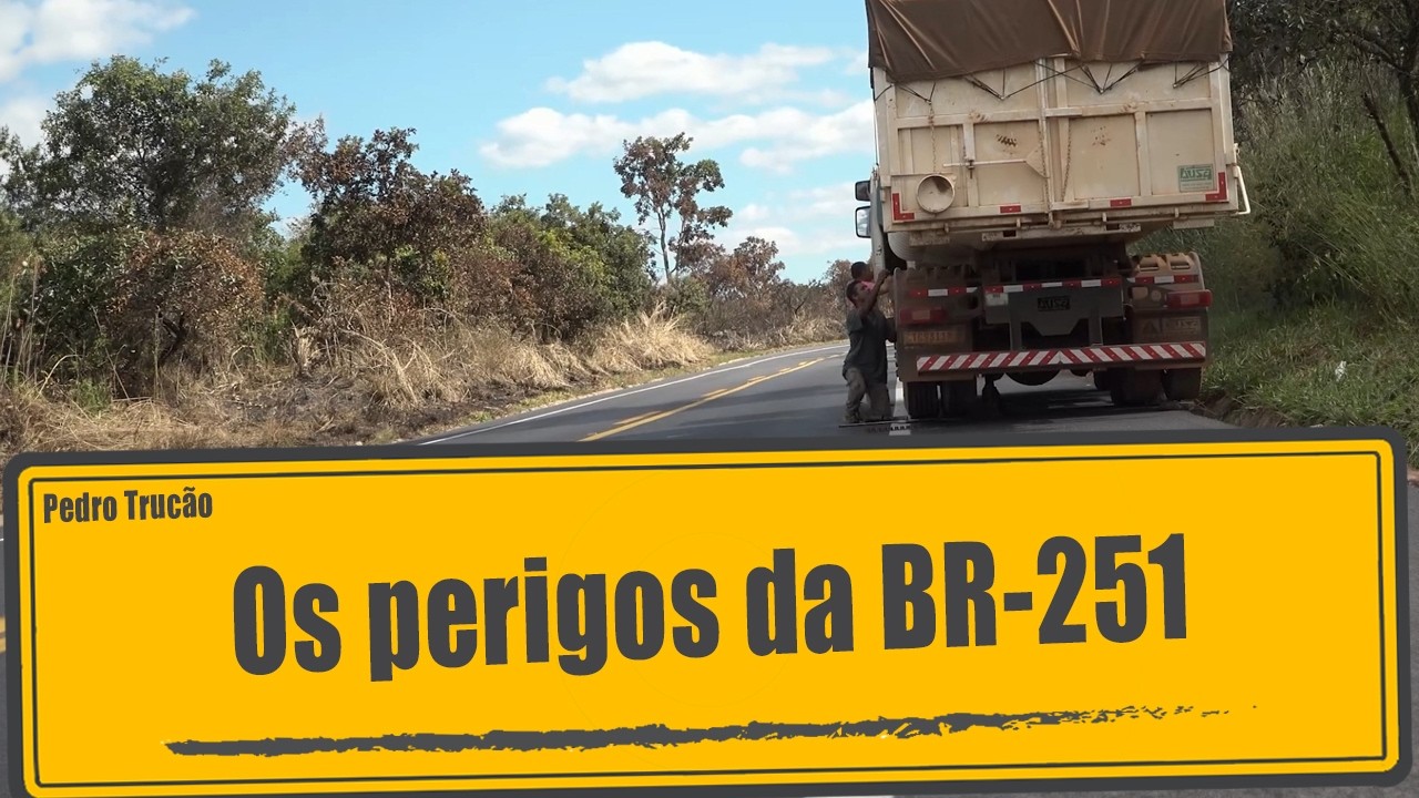 Sem acostamento e com Imprudência: A realidade da BR-251