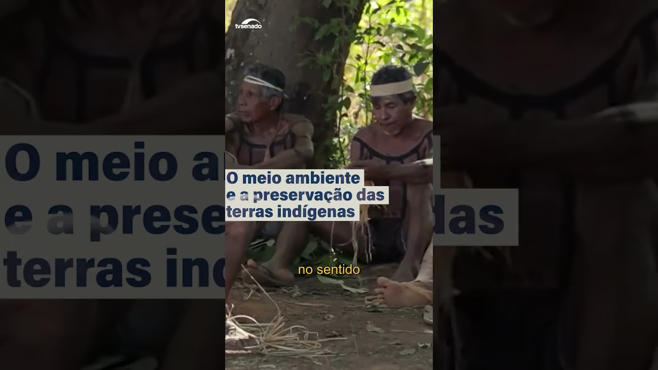 O meio ambiente e a preservação das terras indígenas #Shorts