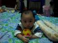 Danial playing football