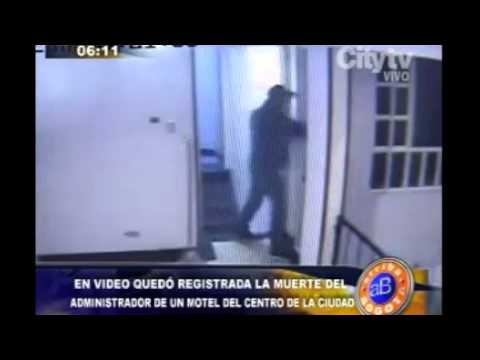 moteles en bogota - Emisión: 11 de julio de 2014. En video quedó registrada la muerte de administrador de motel.